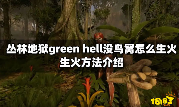 PG电子 PG平台丛林地狱green hell没鸟窝怎么生火 生火方法介绍(图1)